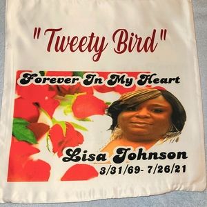 Personalized Memorial pillowcase